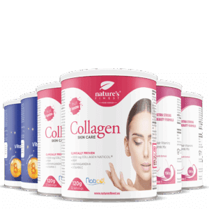 2x Colágeno SkinCare + 2x Hair Vitamins + 2x Golden Q10 paquete