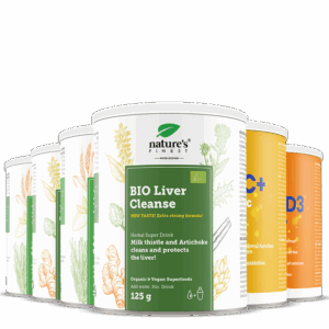 2x Paquete Hígado saludable + Vitamina C+Selenio+Zinc + Vitamina D3