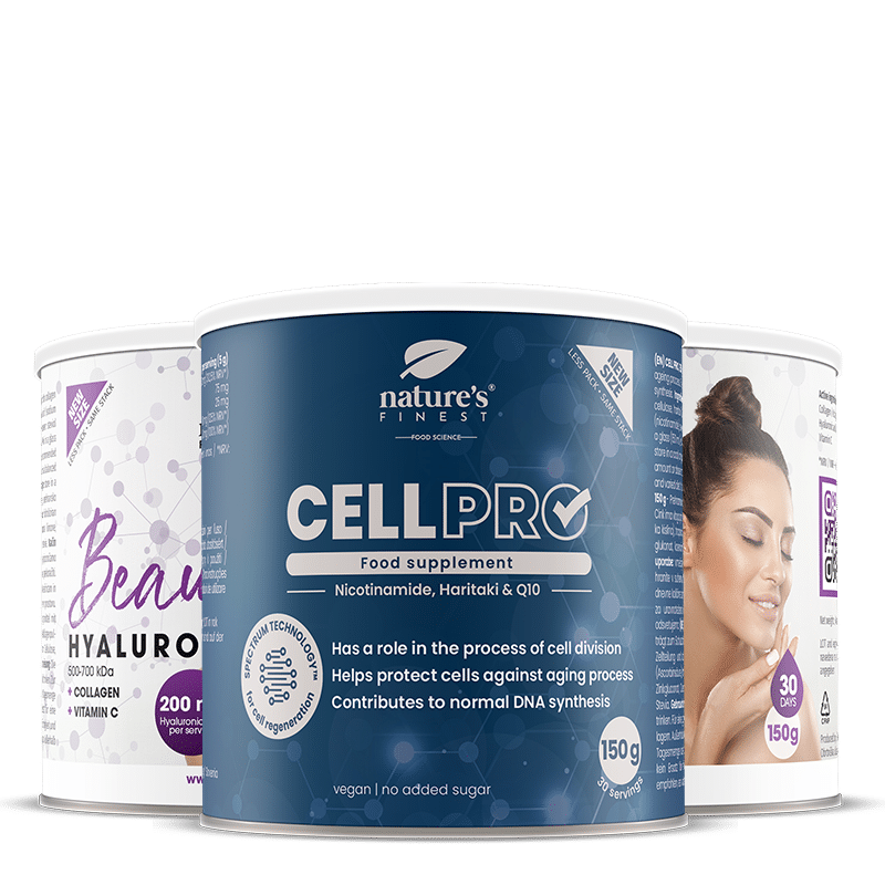 Cell PRO + 2x Beauty Hialurónico paquete