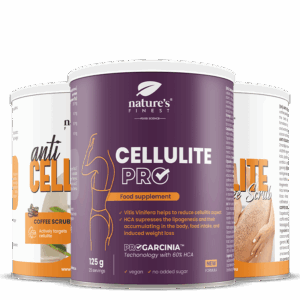 Cellulite PRO + 2x Anti Cellulite Coffee Scrub paquete
