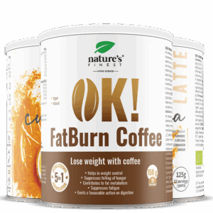 2x Golden Curcuma latte + OK!Fatburn Coffee paquete