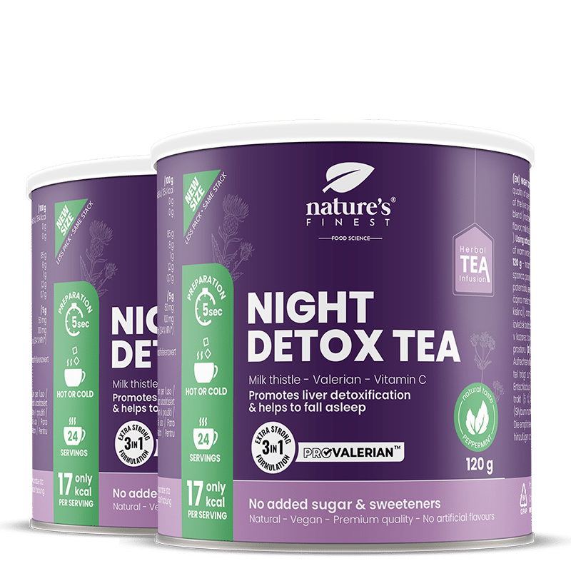 Té Detox nocturno paquete