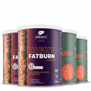 2x Night FatBurn Extreme + 2x Detox Belly Burn paquete