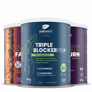 Triple Blocker PRO + 2x Night FatBurn Extreme paquete