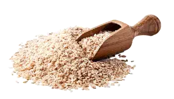 Cáscaras de semillas de psyllium (plantago indio)