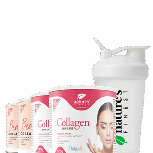 Beauty Colágeno con Hialurónico + 2x Colágeno SkinCare + NF shaker paquete