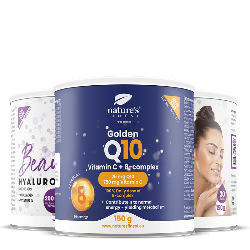Beauty Hyaluron + Golden Q10 paquete