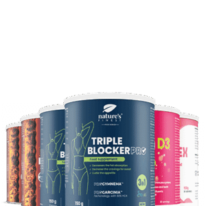 2x Night FatBurn Extreme + 2x Triple Blocker PRO + B-Kompleks + Vitamin D3+ Vitamin C paquete