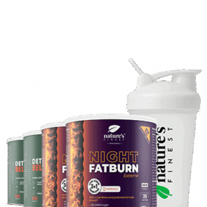 2x Detox Belly Burn + 2x Night FatBurn Extreme + NF Shaker paquete